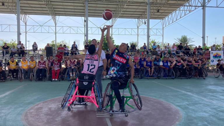 Inauguran última etapa de Liga de Baloncesto de Sillas de Ruedas