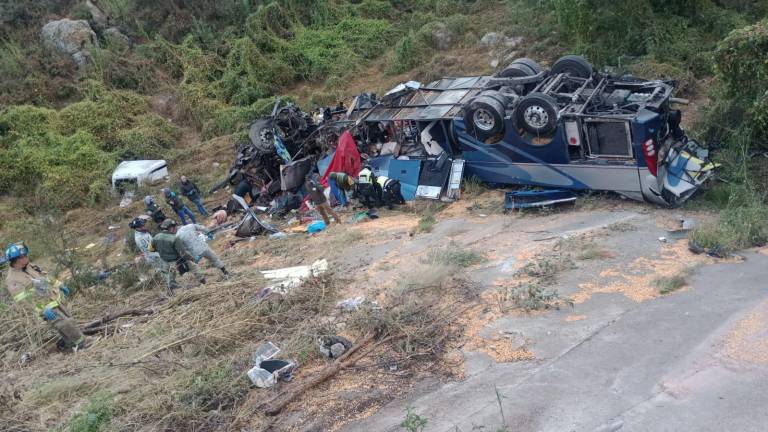 Accidente vial en la carretera federal 45D a la altura de Zacatecas.