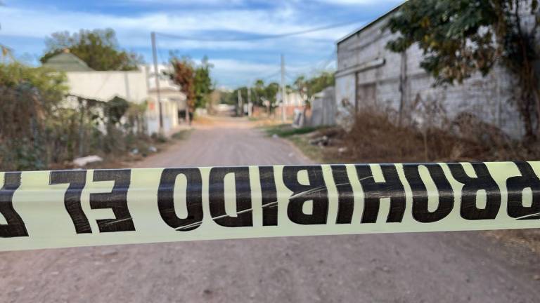 En la colonia Real de Minas, al sur de Culiacán, fue encontrado un hombre asesinado y con las manos atadas.