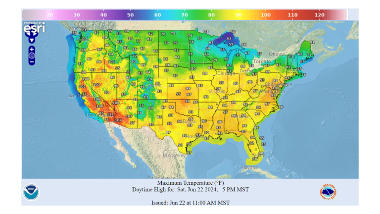 Ola de calor en Estados Unidos afecta a más de 100 millones de habitantes y emiten alerta