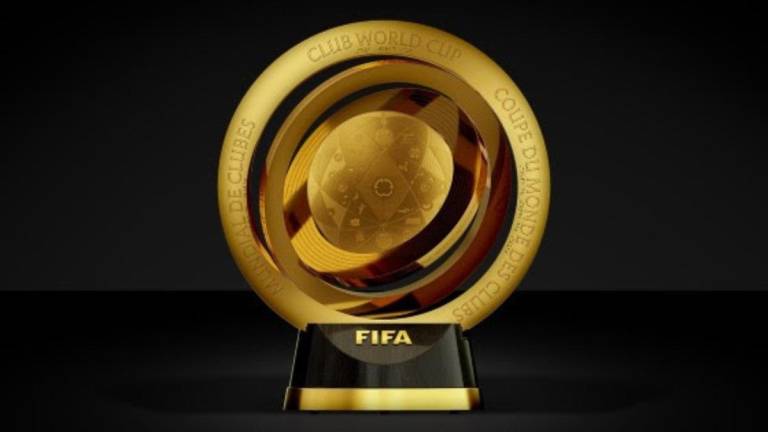 El trofeo del Mundial de Clubes 2025.