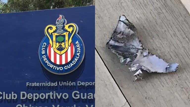 Explota cohete en sala de prensa de Chivas; ‘Piojo’ Alvarado se hace responsable