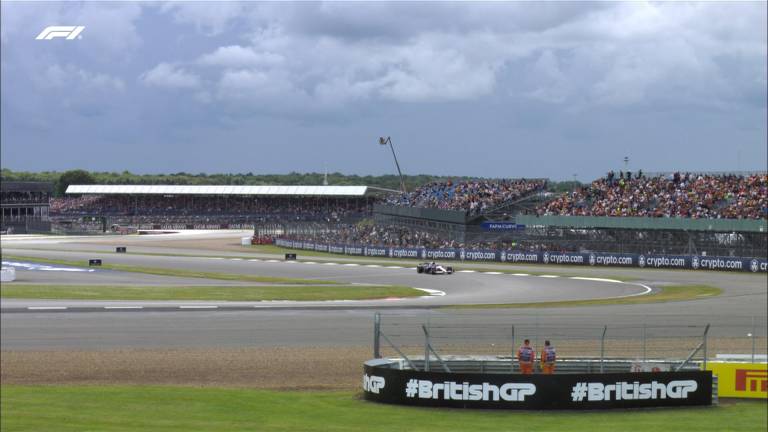 Se realizó el primer día de prácticas en Silverstone.