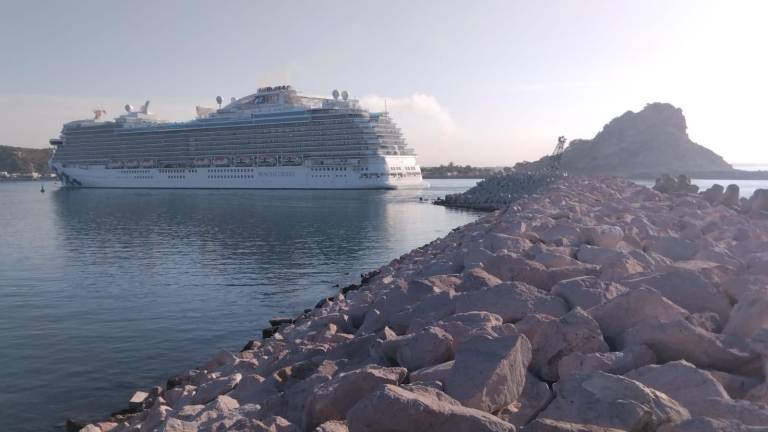 Llega el ‘Discovery Princess’ a Mazatlán