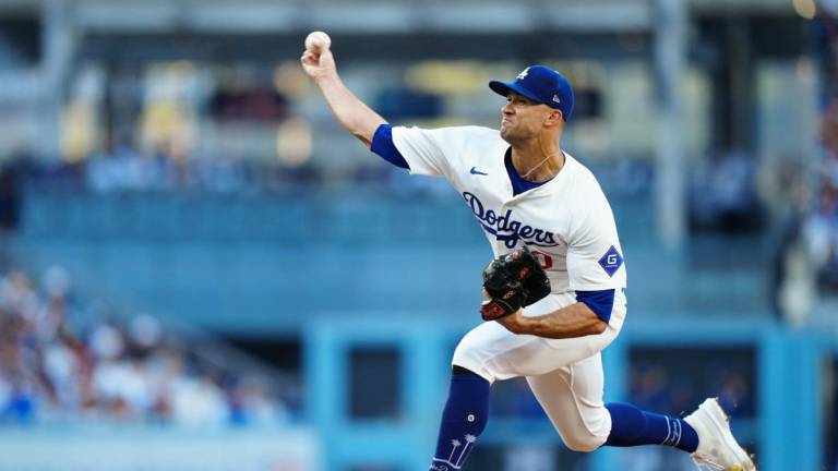 Jack Flaherty y el bullpen de Dodgers maniataron a los Mets.