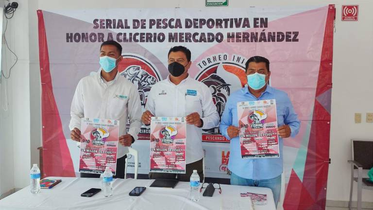 Los pormenores del Torneo Inicial Fishing in The Five “Pescando en La Paz” se dieron a conocer en Mazatlán.