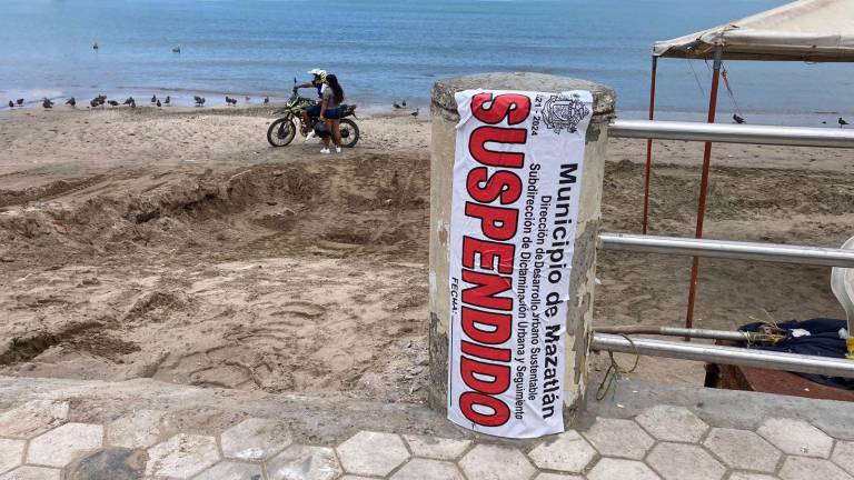 El Gobierno municipal clausuró la obra de reconstrucción de la rampa en Playa Norte.