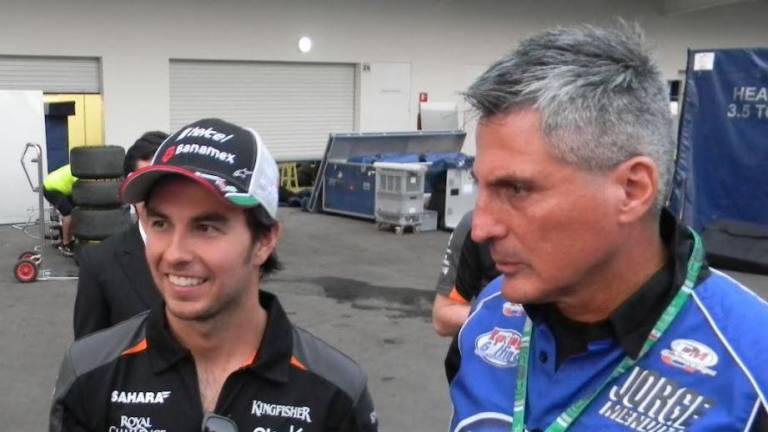 $!Piloto Jorge Mendoza augura una buena temporada de Checo Pérez en la Fórmula 1