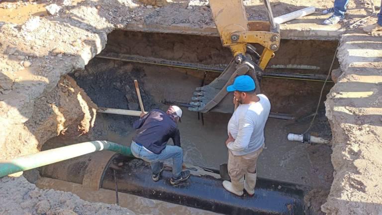 Se quedan sin agua cientos de familias de cinco colonias en Mazatlán