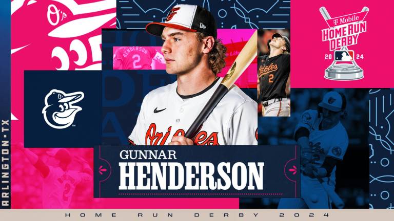 Gunnar Henderson va al HR Run Derby.