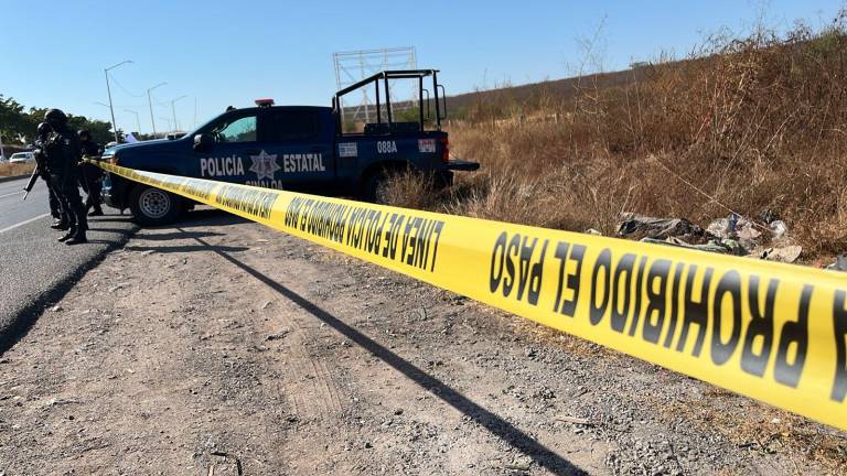 Sobre La Costerita, al sur de Culiacán, encontraron un cadáver, cerca de La Primavera.