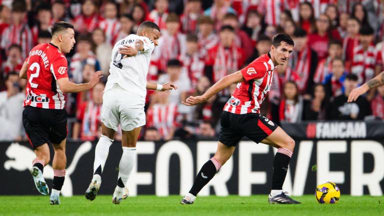 Kylian Mbappé no tuvo su mejor juego.