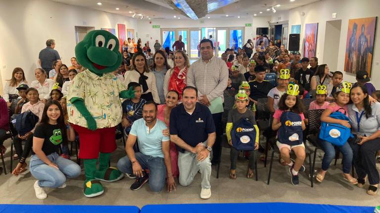 Más de 1,200 niños mazatlecos son beneficiados gracias al programa ‘Creando mi futuro’ de Foden