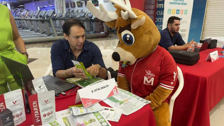 Venados de Mazatlán apoya Expo Feria de la Salud de la Cruz Roja