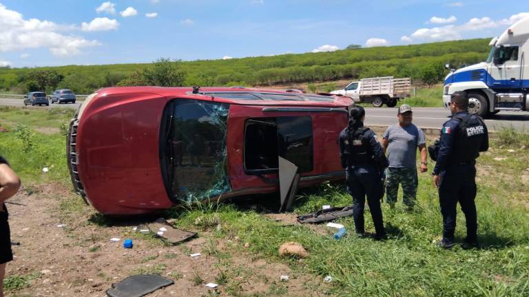 El accidente ocurrió la tarde de este domingo.