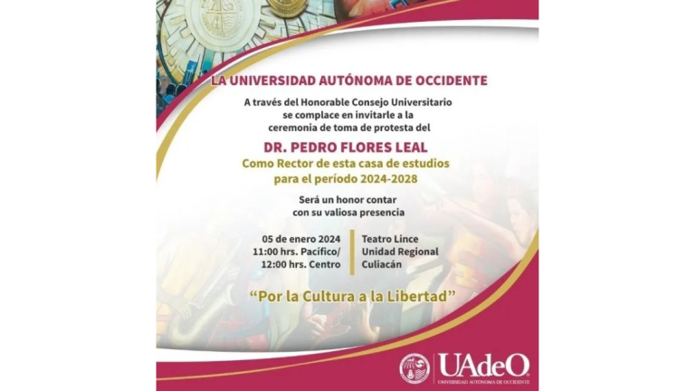 Rendirá Pedro Flores Leal protesta como Rector de la UAdeO este viernes