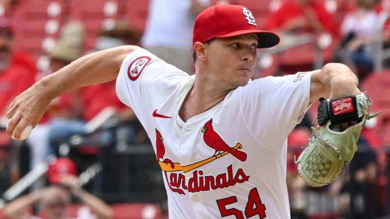 Sonny Gray estuvo efectivo en el montículo para los Cardenales.