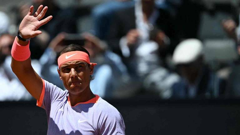 Rafael Nadal tiene el récord de más victorias (70) y títulos (10) en Roma.