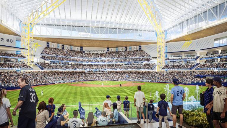 Rays tendría nuevo estadio.