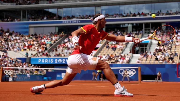 Rafael Nadal se estrenó este domingo ante Marton Fucsovics en París 2024.