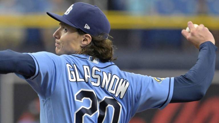 Tyler Glasnow poncha a 12.