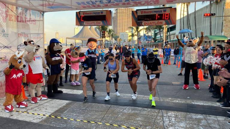 Comienza la fiesta deportiva del Triatlón Pacífico Mazatlán