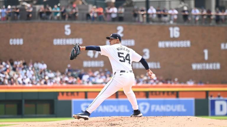 Montero y los Tigres pintan de blanco a los Yanquis