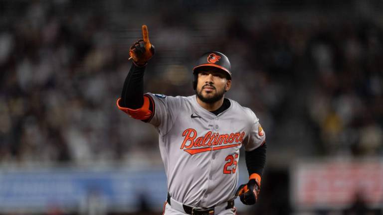 Anthony Santander y los Orioles aseguraron boleto para la postemporada.