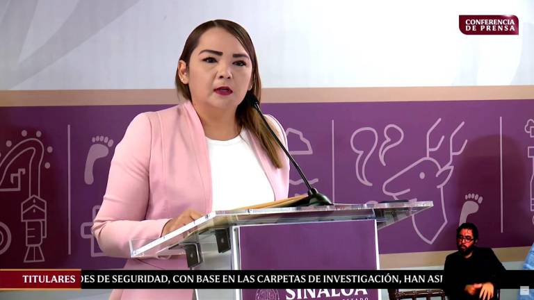 La Fiscal de Sinaloa, Claudia Zulema Sánchez Kondo, habló del caso de Jorge Rodríguez Pasos.