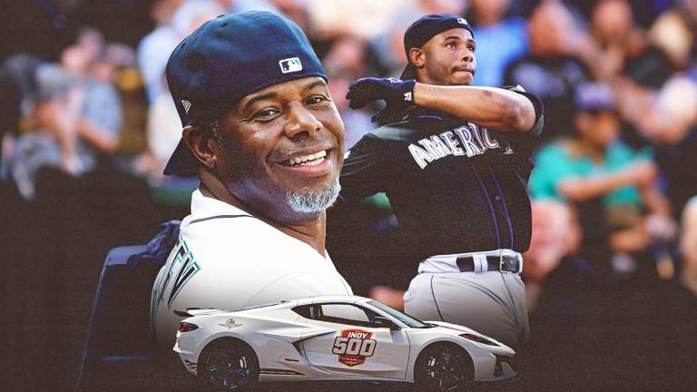 Ken Griffey Jr. será el conductor de honor del coche de seguridad.