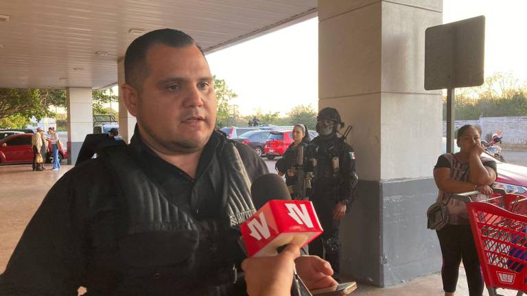 Jaime Othoniel Barrón Valdez, titular de la Secretaría de Seguridad Pública Municipal de Mazatlán, en entrevista con Noroeste la tarde de este domingo 2 de junio.