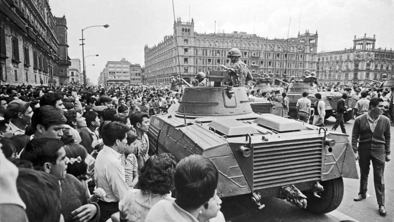 Tanquetas, Movimiento estudiantil 1968.