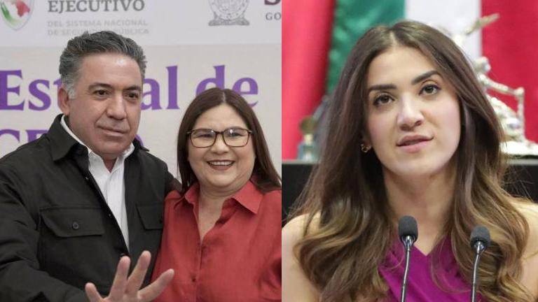 Imelda Castro, Enrique Inzunza y Paloma Sánchez, en el Senado por Sinaloa