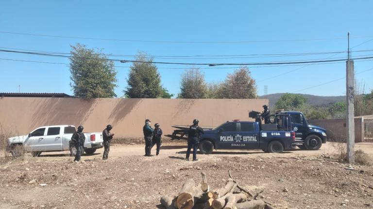 En el operativo participan elementos de la policía estatal y del ejército.