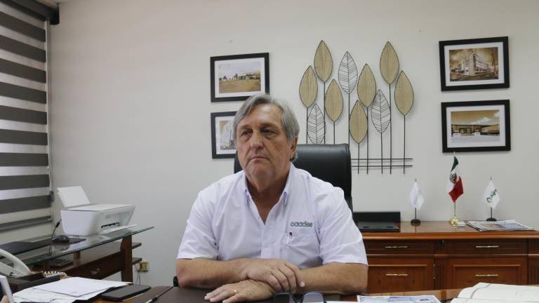 Marte Vega Román, presidente de la Confederación de Asociaciones Agrícolas del Estado de Sinaloa.