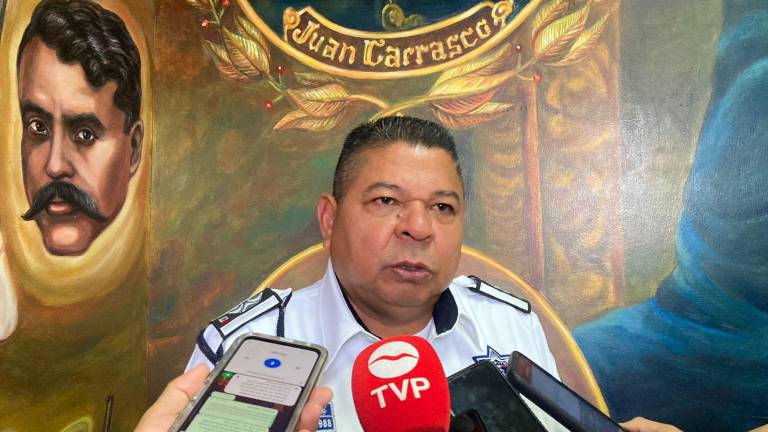 Juan Sergio Camacho Torres, subdirector de la Policía de Tránsito Municipal.