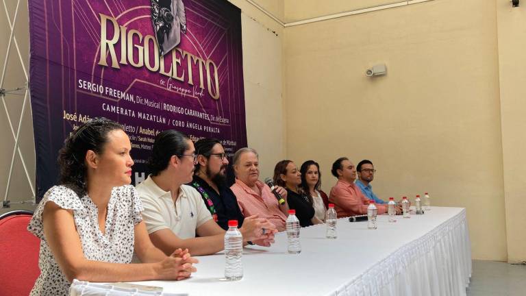 Anuncian la presentación de la obra ‘Rigoletto’ de Giuseppe Verdi en Mazatlán