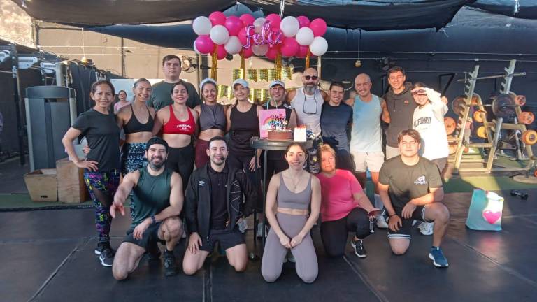 Con burpees, celebra Jaqueline Bojórquez su cumpleaños