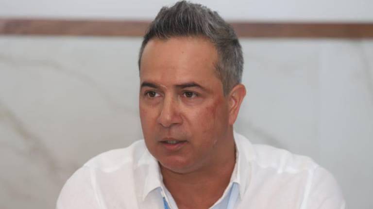 Erick Mandujano Caro, presidente de la Cámara Nacional de la Industria de Restaurantes y Alimentos Condimentados en Mazatlán.