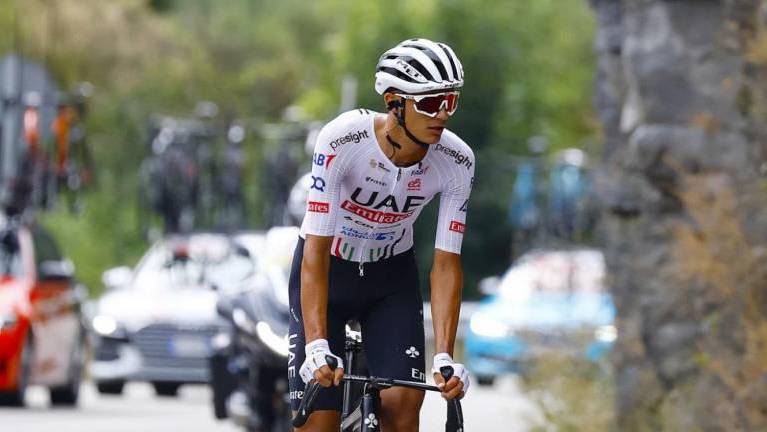 Isaac del Toro supera la expectativas en La Vuelta a España.