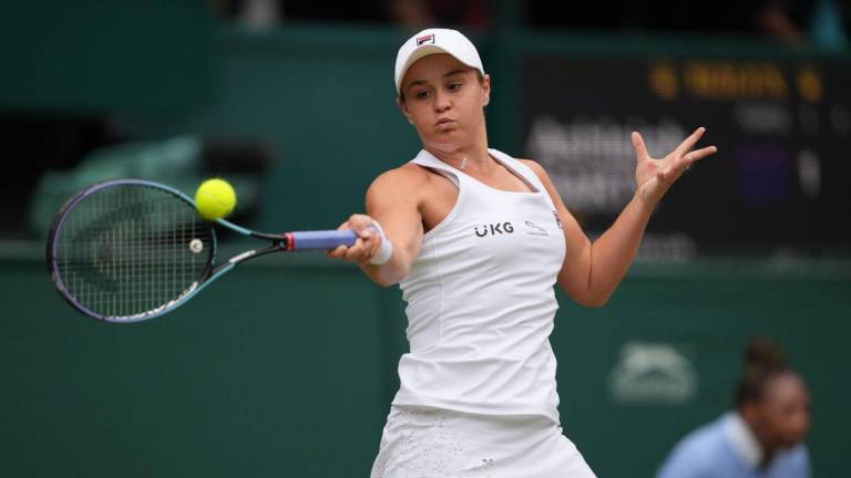 Ashleigh Barty avanza a su primera final de Wimbledon.