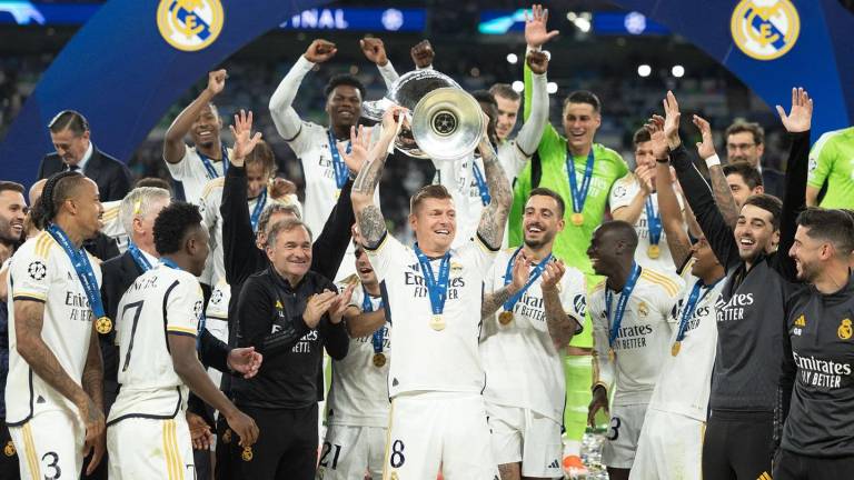 Kroos se va del Real Madrid como campeón de la Champions.