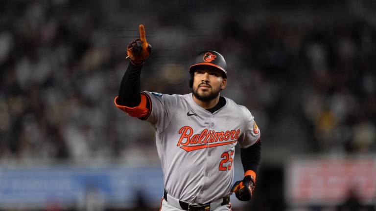 Anthony Santander tuvo una sólida temporada con los Orioles.