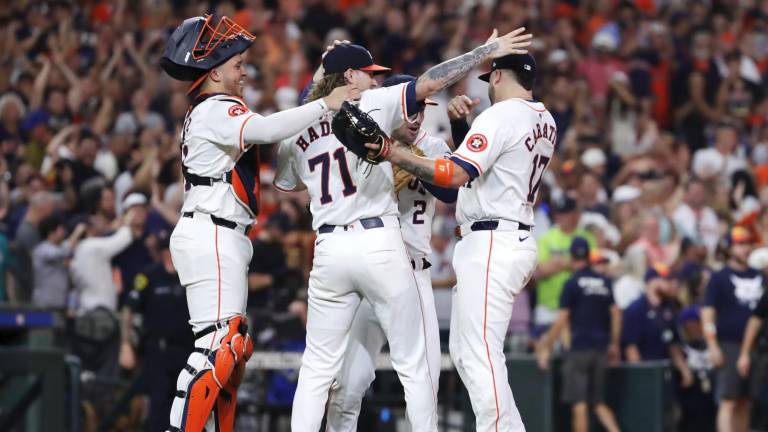 Los Astros terminaron por adjudicarse el título del Oeste de la Liga Americana.