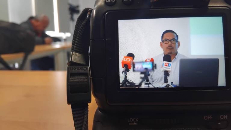 Conferencia de prensa del Observatorio Ciudadano de Mazatlán.