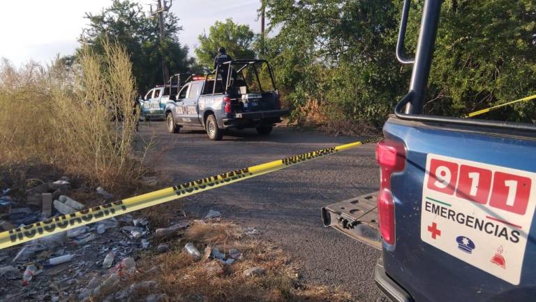 Encuentran hombre sin vida y con impactos de bala al sur de Culiacán