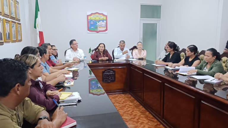 Encuentro de las comisiones de enlace para la transición en la administración municipal de Escuinapa.