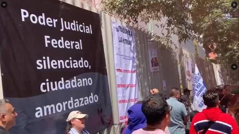 Trabajadores del Poder Judicial mantendrán paro de labores indefinido; piden al CJF resolver peticiones