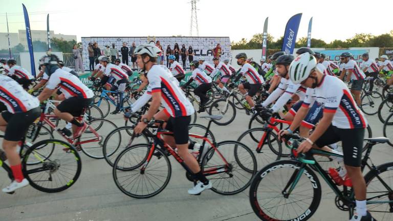 Multitudinaria participación en la edición 11 del Ciclotour Mazatlán