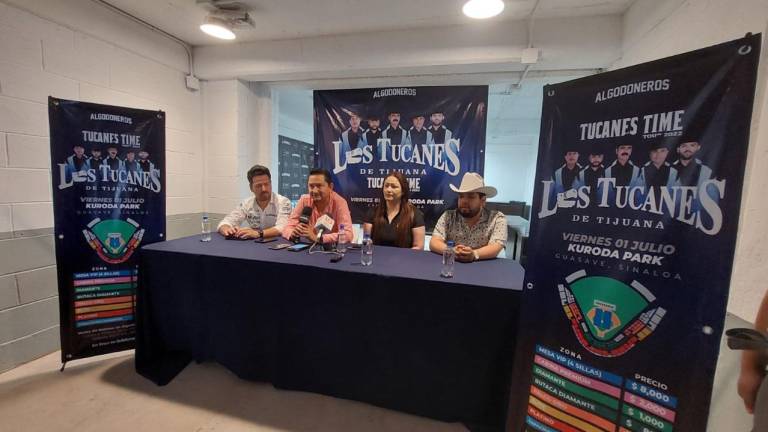 Los Tucanes de Tijuana llegarán con su Tucanes Time el 1 de julio a Guasave